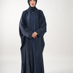 Birdsong Abaya Set - Navy