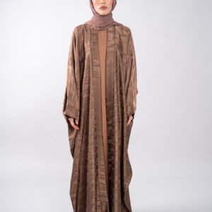 Desert Safari Abaya Set - Tan